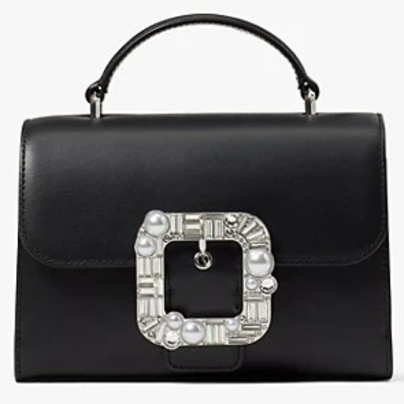 Kate Spade Lovitt Buckle Small Top-Handle Bag - Picture 1 of 9
